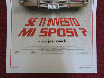 SE TI INVESTO MI SPOSI? ITALIAN LOCANDINA (27.5"x13") POSTER KIM BASINGER 2005 - Rendezvous Cinema