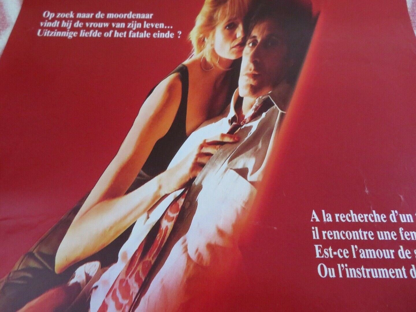 SEA OF LOVE / MELODIE POUR UN MEURTRE BELGIUM (19.5"x 13") POSTER AL PACINO 1989 Movie posters