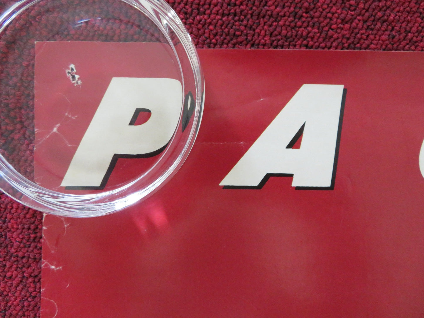 SEA OF LOVE VHS VIDEO POSTER AL PACINO 1989 Rendezvous Cinema Movie posters