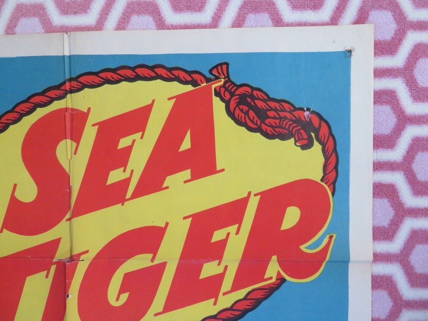 SEA TIGER US ONE SHEET POSTER MARGUERITE CHAPMAN JOHN ARCHER 1952 Movie posters