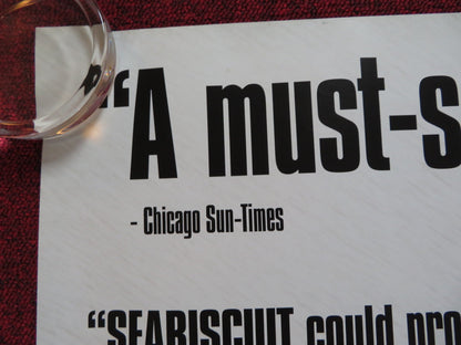 SEABISCUIT UK QUAD (30"x 40") ROLLED POSTER JEFF BRIDGES TOBEY MAGUIRE 2003 Rendezvous Cinema Movie posters