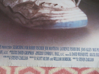 SEARCHING FOR BOBBY FISHER ONE SHEET ROLLED POSTER JOE MANTEGNA 1993 Movie posters
