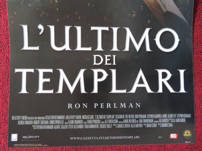 SEASON OF THE WITCH ITALIAN LOCANDINA (26.5"x12.5") POSTER NICOLAS CAGE 2011 - Rendezvous Cinema