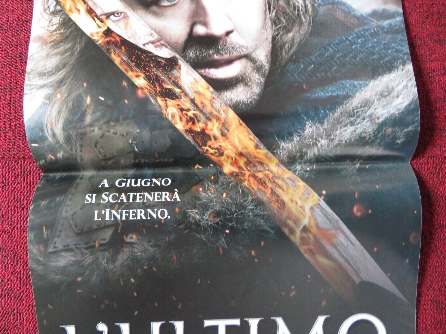 SEASON OF THE WITCH ITALIAN LOCANDINA (26.5"x12.5") POSTER NICOLAS CAGE 2011 - Rendezvous Cinema
