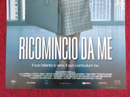 SECOND ACT ITALIAN LOCANDINA POSTER JENNIFER LOPEZ 2018 Rendezvous Cinema Movie posters