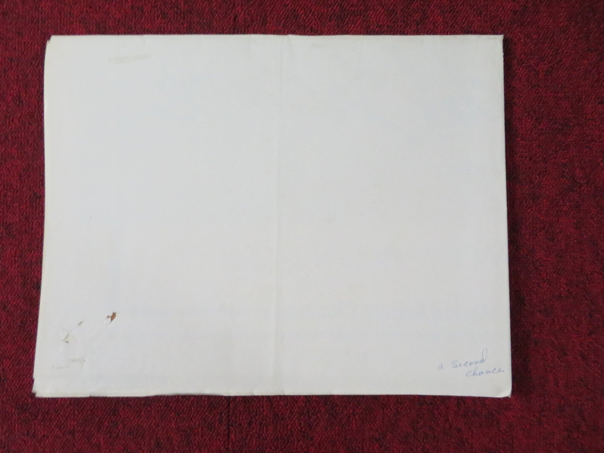 SECOND CHANCE FOLDED US ONE SHEET POSTER CATHERINE DENEUVE ANOUK AIMEE 1980 Rendezvous Cinema Movie posters