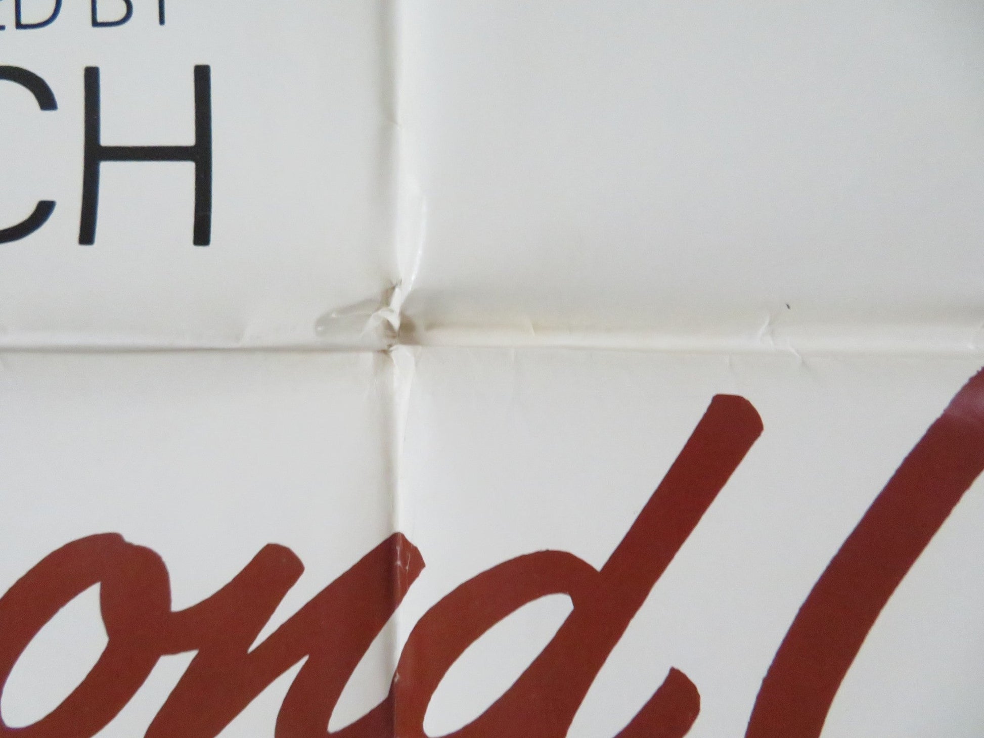 SECOND CHANCE FOLDED US ONE SHEET POSTER CATHERINE DENEUVE ANOUK AIMEE 1980 Rendezvous Cinema Movie posters