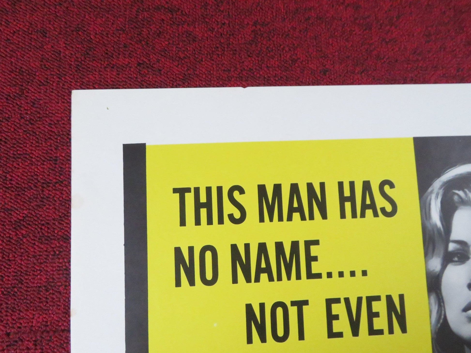 SECRET AGENT FIREBALL FOLDED US ONE SHEET POSTER RICHARD HARRISON 1966 Rendezvous Cinema Movie posters