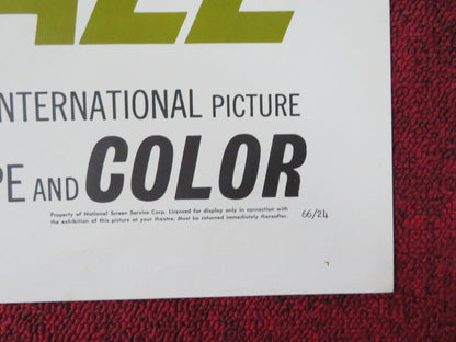 SECRET AGENT FIREBALL FOLDED US ONE SHEET POSTER RICHARD HARRISON 1966 Rendezvous Cinema Movie posters