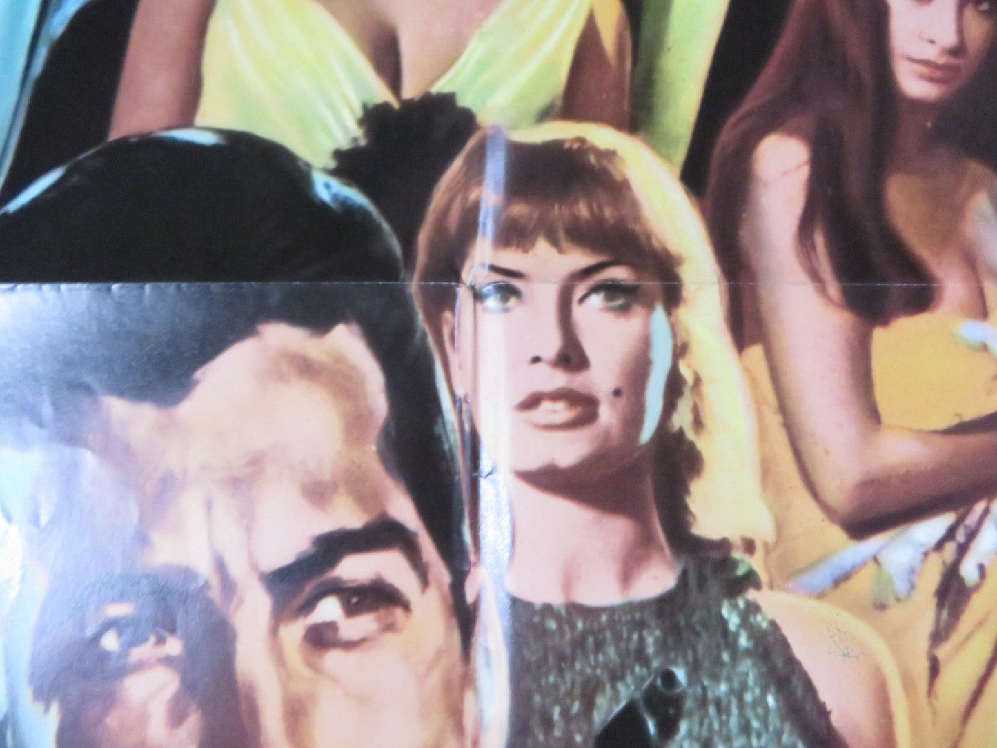 SECRET AGENT SUPER DRAGON FOLDED US ONE SHEET POSTER RAY DANTON MARGARET LEE '66 Rendezvous Cinema Movie posters