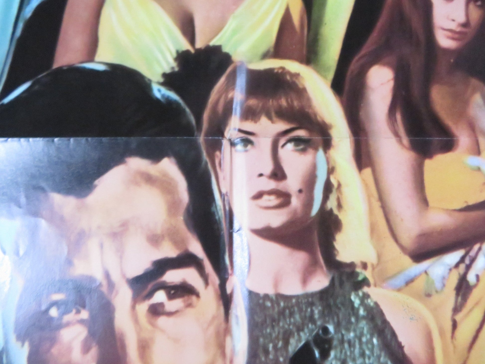 SECRET AGENT SUPER DRAGON FOLDED US ONE SHEET POSTER RAY DANTON MARGARET LEE '66 Rendezvous Cinema Movie posters