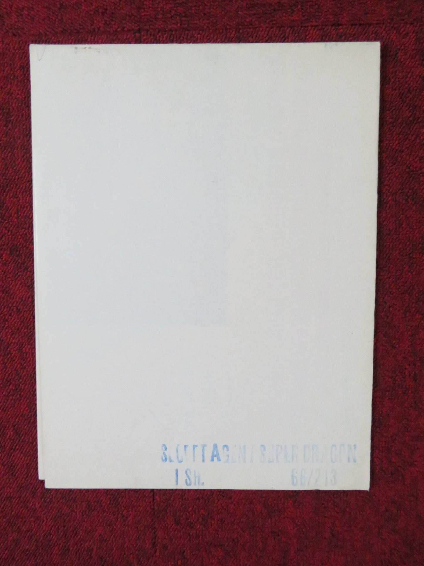 SECRET AGENT SUPER DRAGON FOLDED US ONE SHEET POSTER RAY DANTON MARGARET LEE '66 Rendezvous Cinema Movie posters