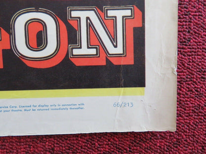 Secret Agent SUPER DRAGON US HALF SHEET (22"x 28") POSTER RAY DANTON 1966 Movie posters