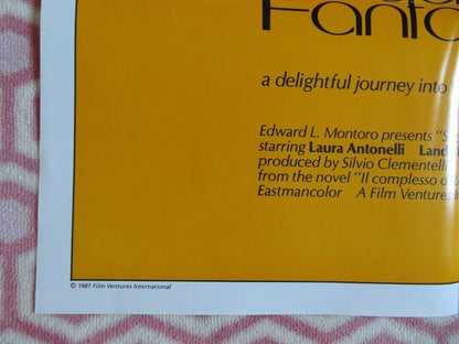 SECRET FANTASY / X - R Girl FOLDED US ONE SHEET POSTER LAURA ANTONELLI 1981 Movie posters