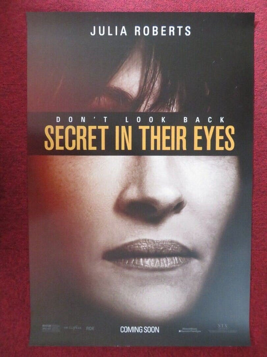 SECRET IN THEIR EYES US ONE SHEET ROLLED POSTER JULIA ROBERST NICOLE KIDMAN '15 Movie posters