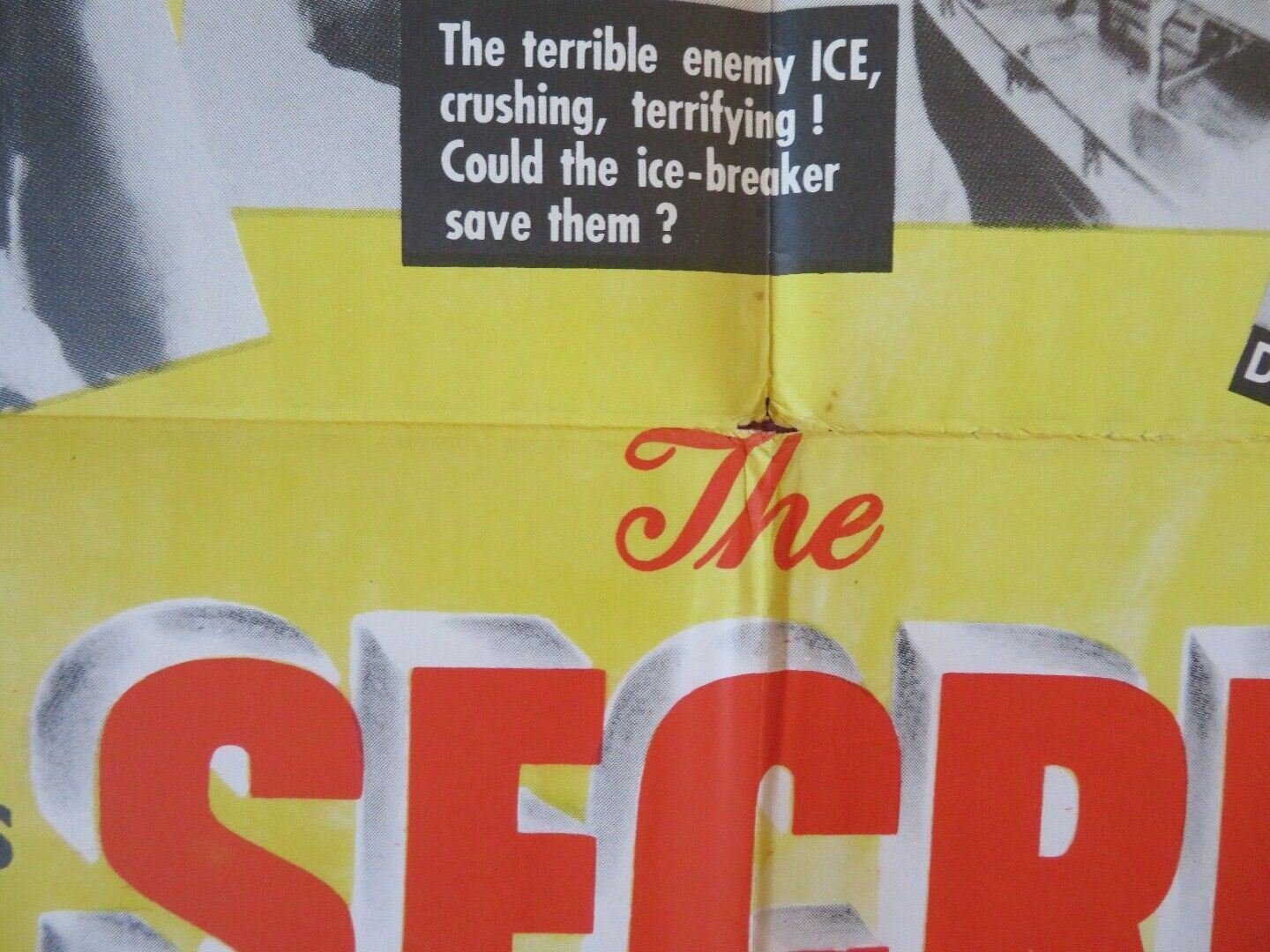 SECRET LAND FOLDED US ONE SHEET POSTER ROBERT MONTGOMERY ROBERT TAYLOR 1948 Movie posters