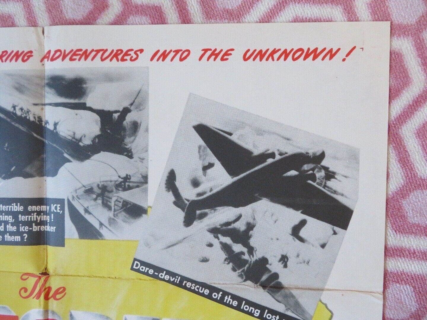 SECRET LAND FOLDED US ONE SHEET POSTER ROBERT MONTGOMERY ROBERT TAYLOR 1948 Movie posters