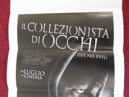 SEE NO EVIL ITALIAN LOCANDINA (27.5"x13") POSTER GLENN JACOBS 2006 Movie posters