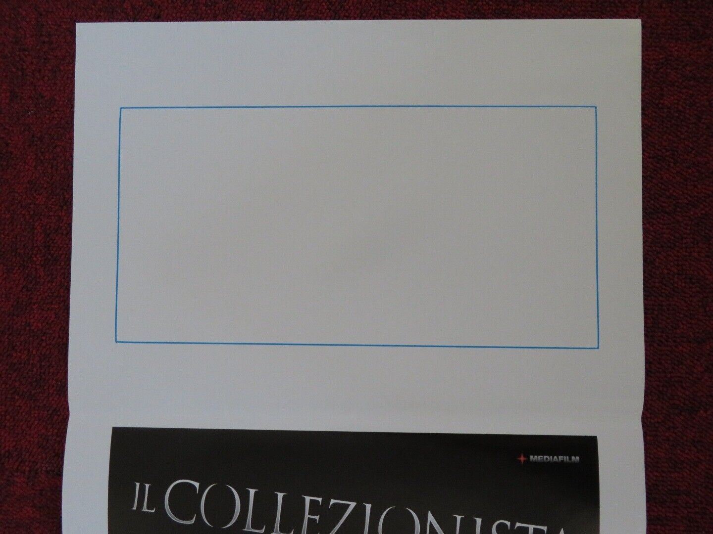 SEE NO EVIL ITALIAN LOCANDINA (27.5"x13") POSTER GLENN JACOBS 2006 Movie posters