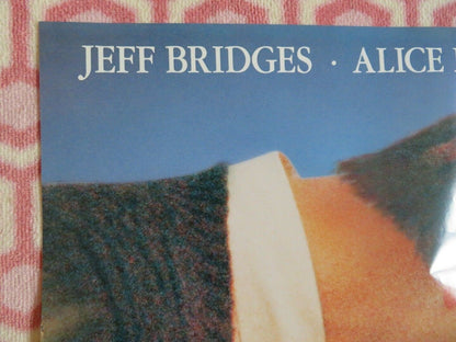 SEE YOU IN THE MORNING US ONE SHEET POSTER JEFF BRIDGES ALICE KRIDGE 1989 Movie posters