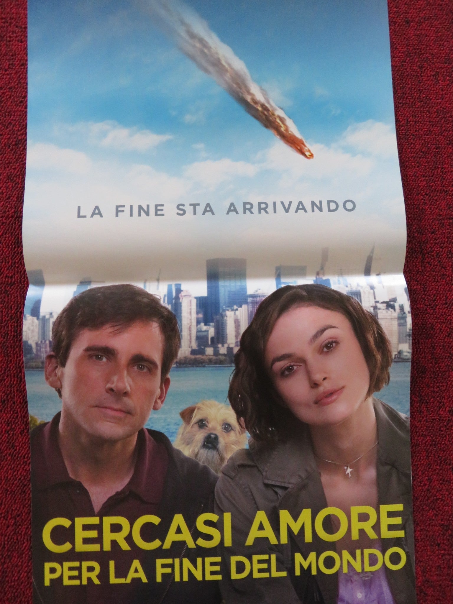 SEEKING A FRIEND FOR THE END OF THE WORLD ITALIAN LOCANDINA POSTER CARELL 2012 Rendezvous Cinema Movie posters