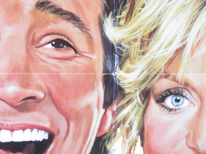 SEEMS LIKE OLD TIMES FOLDED US ONE SHEET POSTER CHEVY CHASE GOLDIE HAWN 1980 Rendezvous Cinema Movie posters