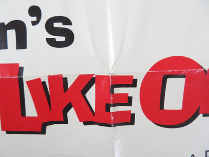 SEEMS LIKE OLD TIMES FOLDED US ONE SHEET POSTER CHEVY CHASE GOLDIE HAWN 1980 Rendezvous Cinema Movie posters