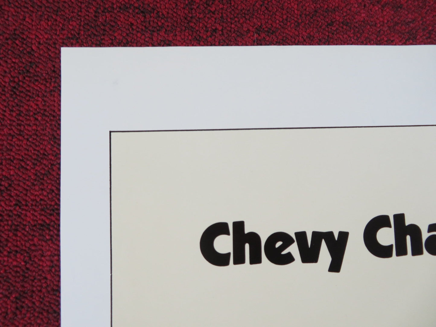 SEEMS LIKE OLD TIMES FOLDED US ONE SHEET POSTER CHEVY CHASE GOLDIE HAWN 1980 Rendezvous Cinema Movie posters