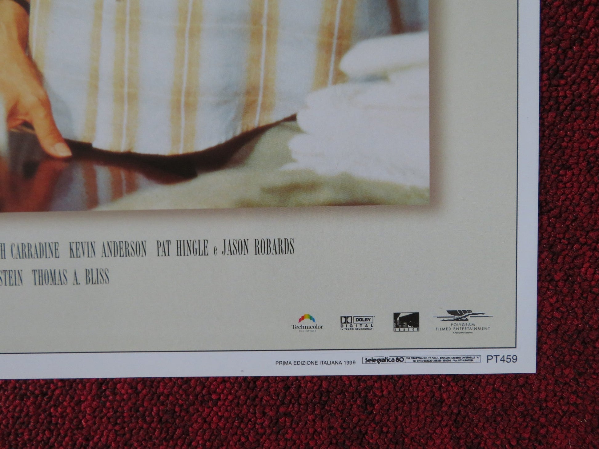 SEGRETI - A ITALIAN FOTOBUSTA POSTER MICHELLE PFEIFFER JESSICA LANGE 1997 Rendezvous Cinema Movie posters