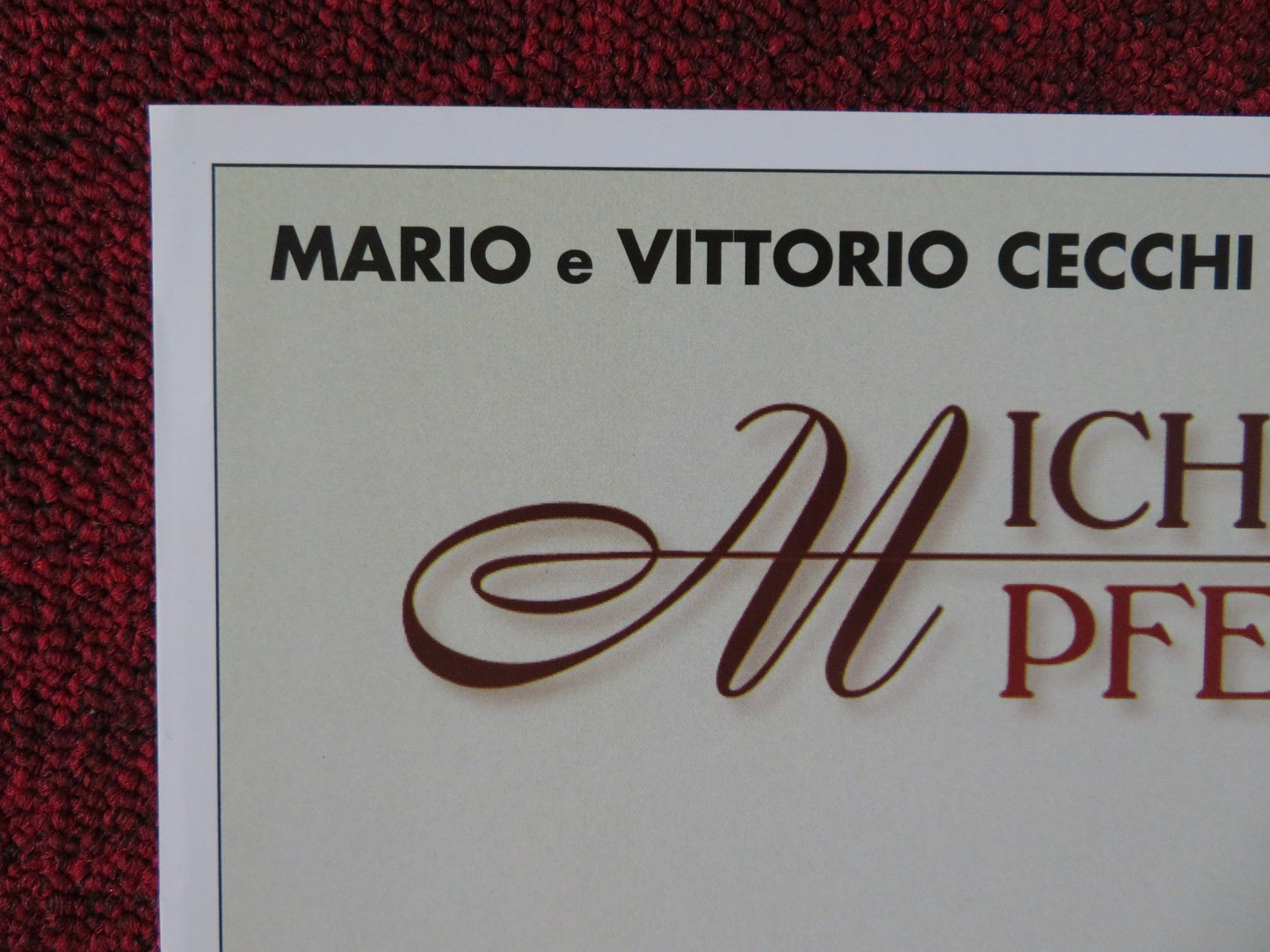 SEGRETI - A ITALIAN FOTOBUSTA POSTER MICHELLE PFEIFFER JESSICA LANGE 1997 Rendezvous Cinema Movie posters