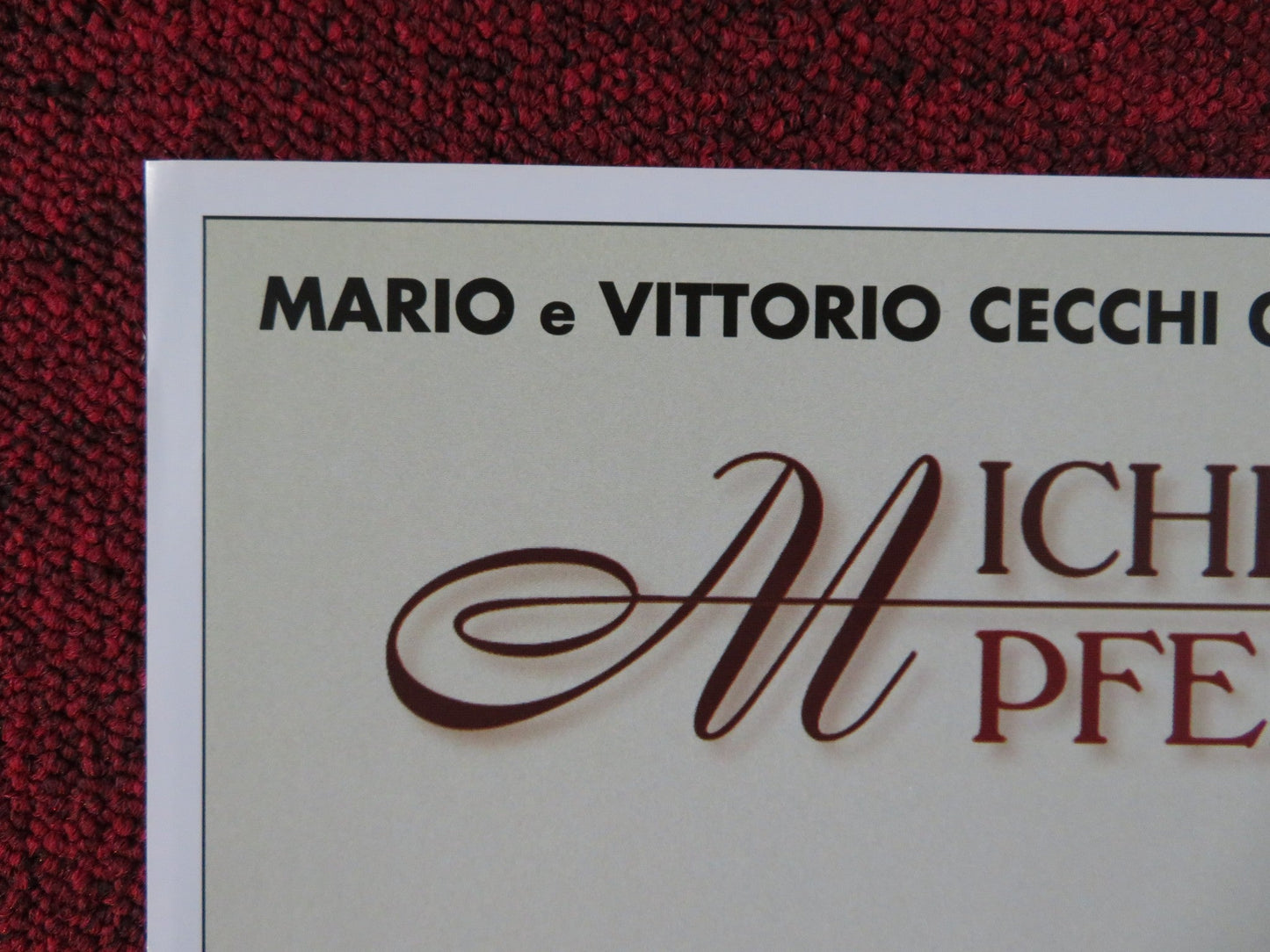 SEGRETI - B ITALIAN FOTOBUSTA POSTER MICHELLE PFEIFFER JESSICA LANGE 1997 Rendezvous Cinema Movie posters