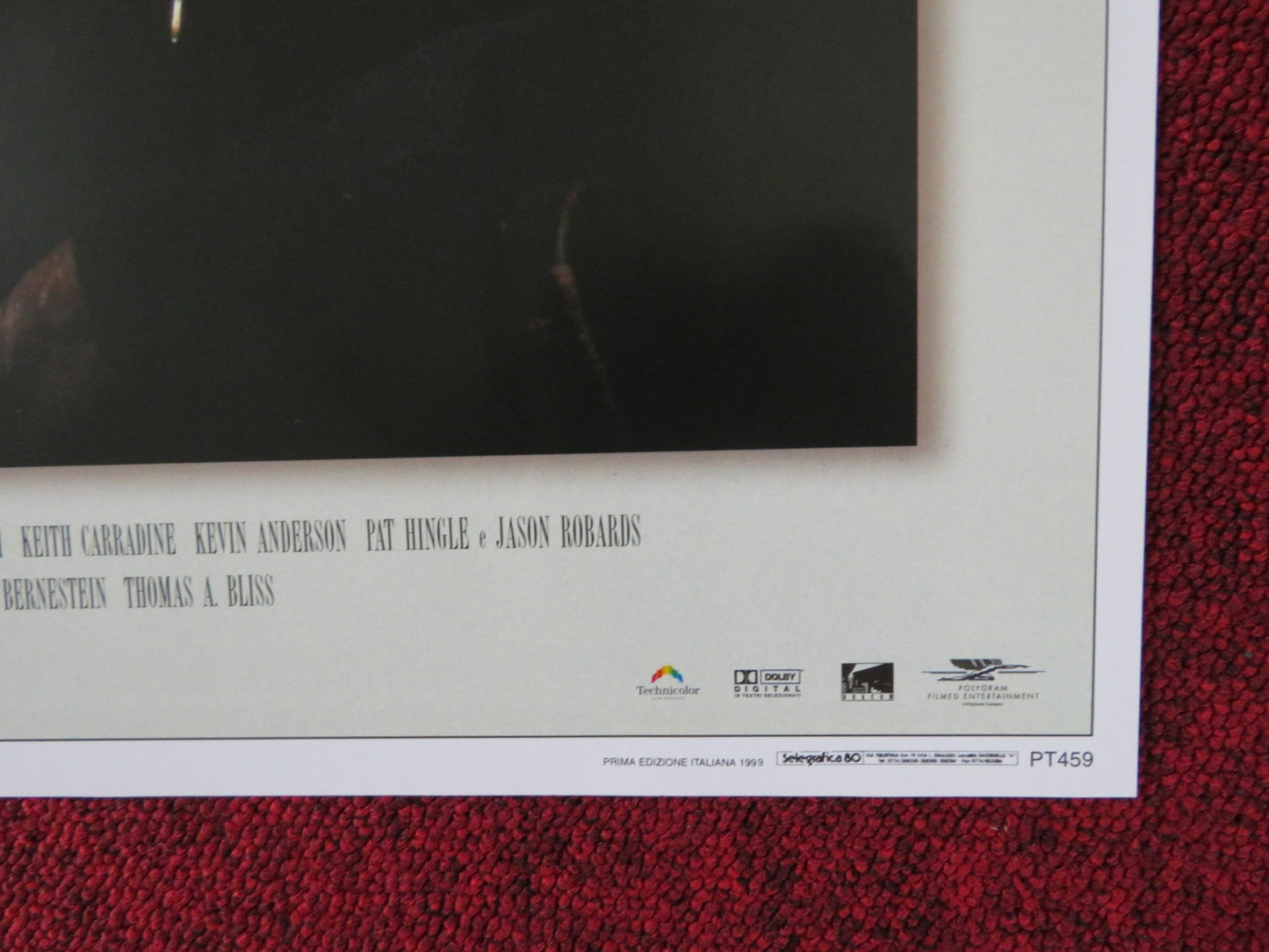 SEGRETI - C ITALIAN FOTOBUSTA POSTER MICHELLE PFEIFFER JESSICA LANGE 1997 Rendezvous Cinema Movie posters