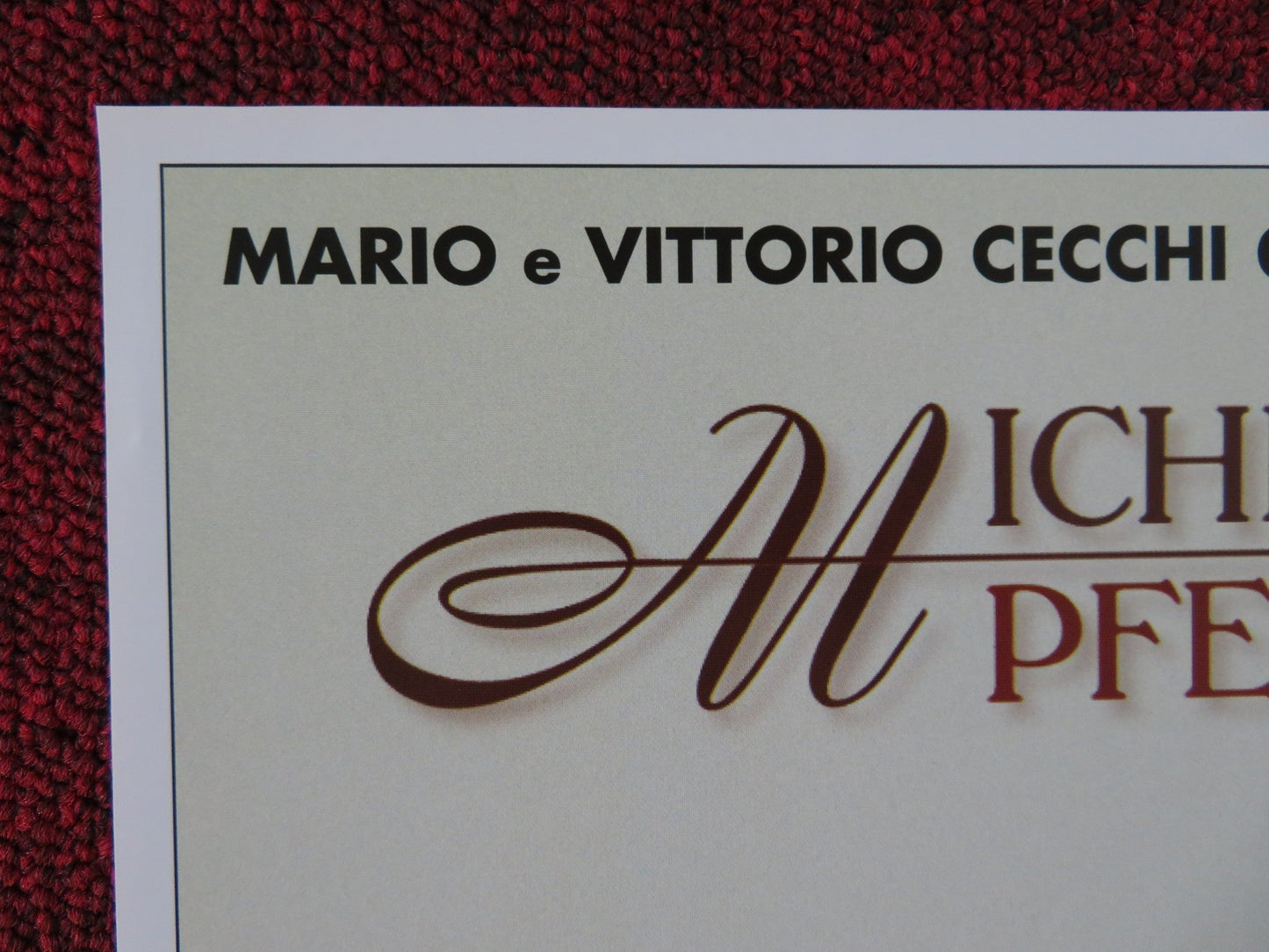 SEGRETI - D ITALIAN FOTOBUSTA POSTER MICHELLE PFEIFFER JESSICA LANGE 1997 Rendezvous Cinema Movie posters