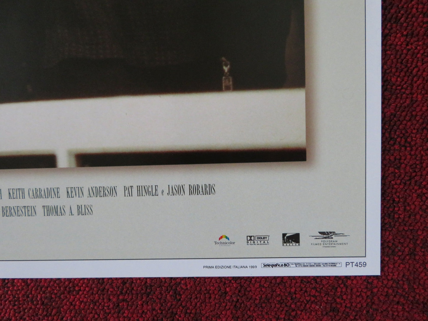 SEGRETI - D ITALIAN FOTOBUSTA POSTER MICHELLE PFEIFFER JESSICA LANGE 1997 Rendezvous Cinema Movie posters