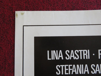SEGRETI SEGRETI ITALIAN FOGLIO POSTER LINA SASTRI ROSSANA PODESTA 1985 Rendezvous Cinema Movie posters