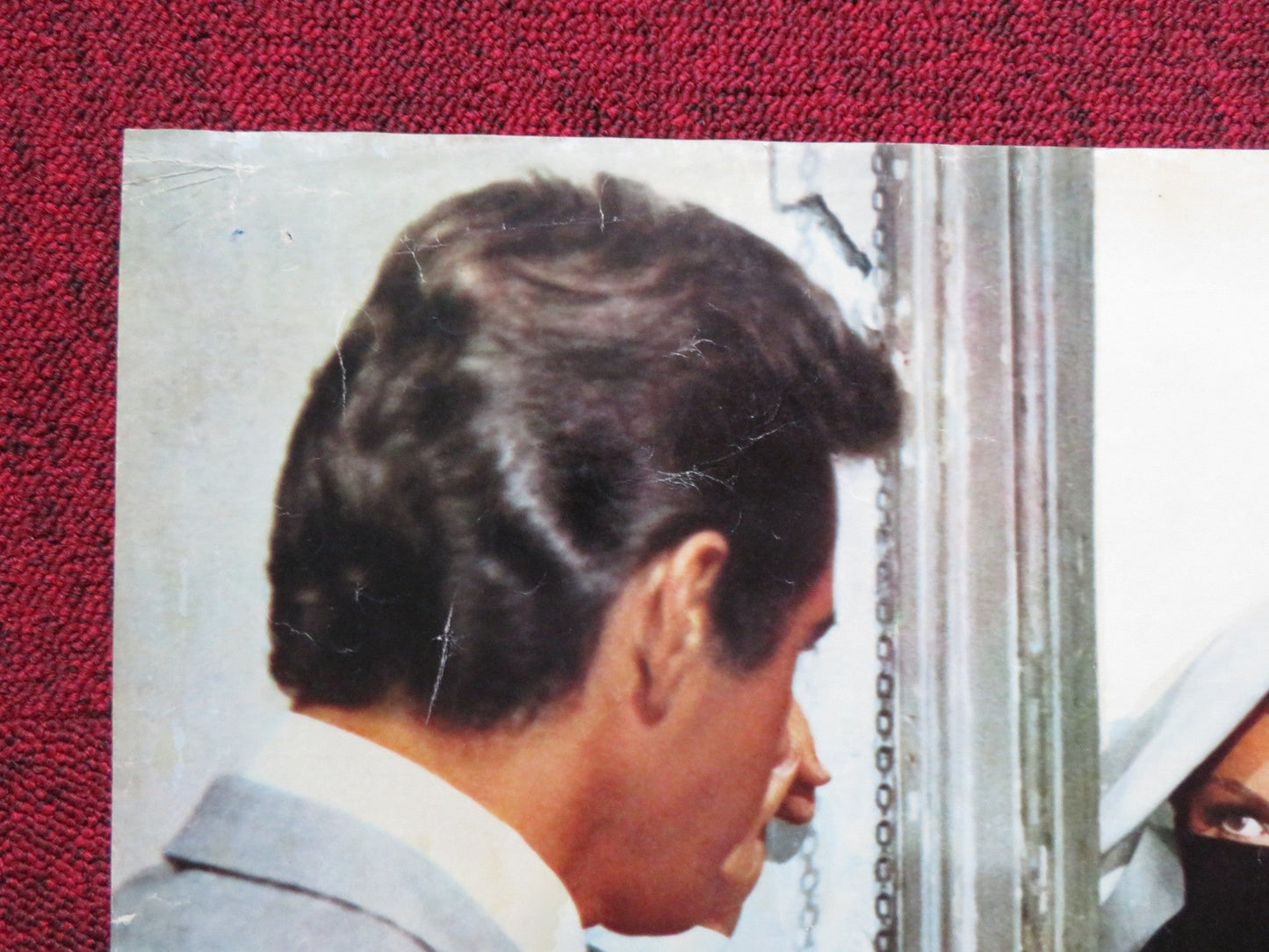 SEGRETISSIMO ITALIAN FOGLIO POSTER GORDON SCOTT MAGDA KONOPKA 1967 Rendezvous Cinema Movie posters