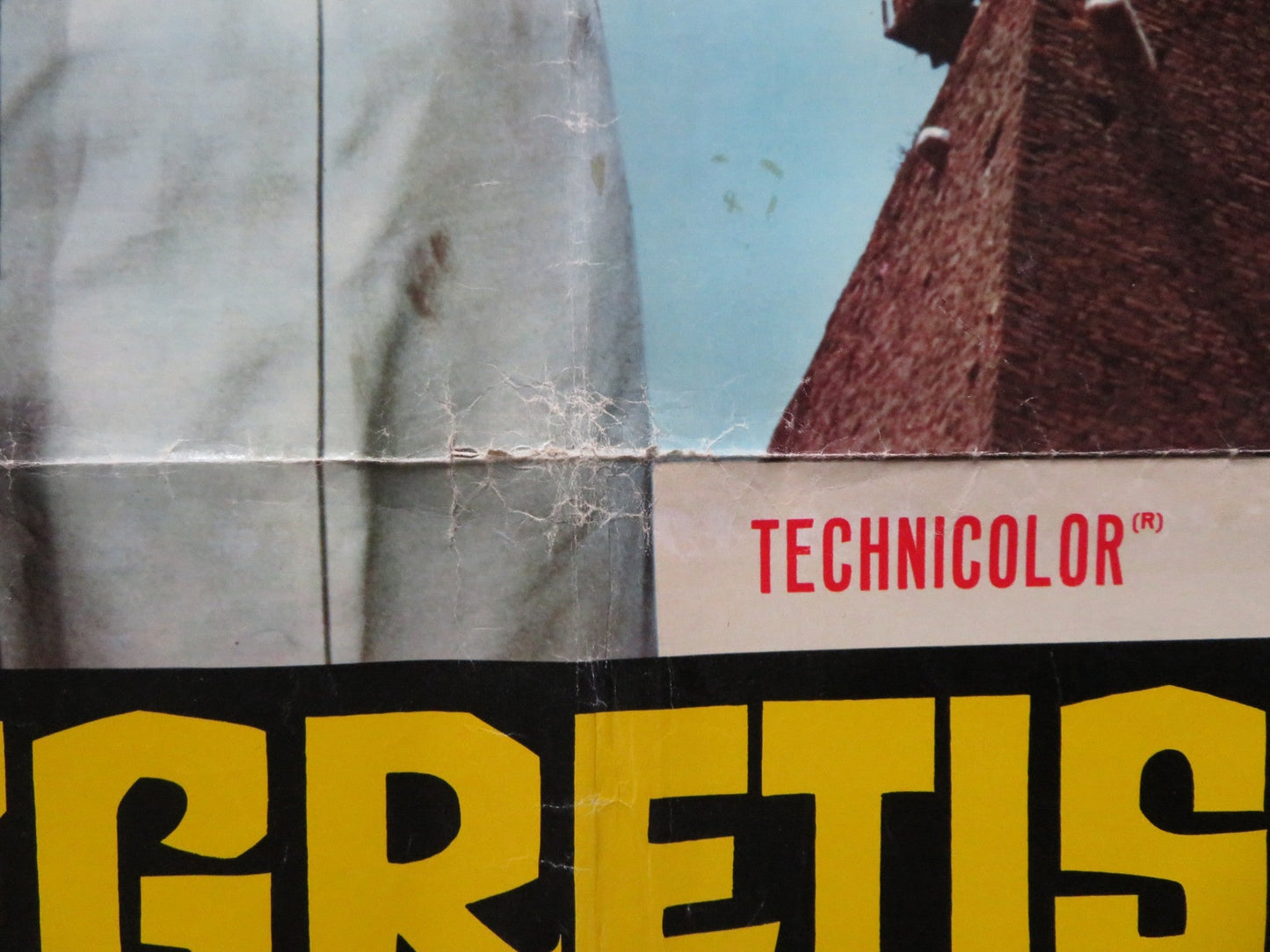 SEGRETISSIMO ITALIAN FOGLIO POSTER GORDON SCOTT MAGDA KONOPKA 1967 Rendezvous Cinema Movie posters