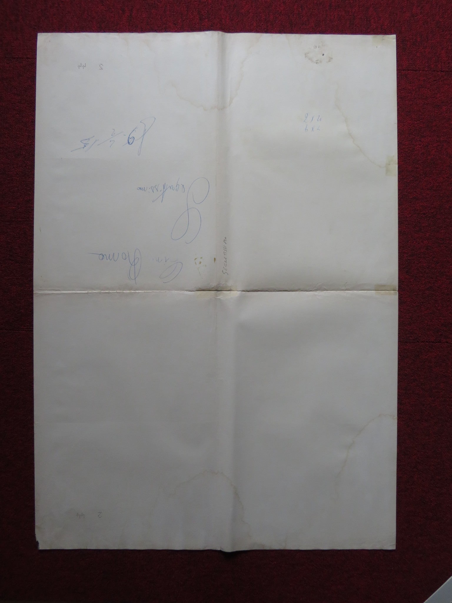 SEGRETISSIMO ITALIAN FOGLIO POSTER GORDON SCOTT MAGDA KONOPKA 1967 Rendezvous Cinema Movie posters