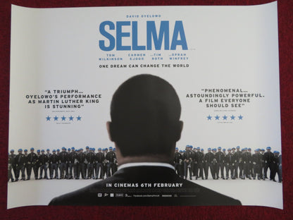 SELMA UK QUAD (30"x 40") ROLLED POSTER DAVID OYELOWO TOM WILKINSON 2014 Rendezvous Cinema Movie posters