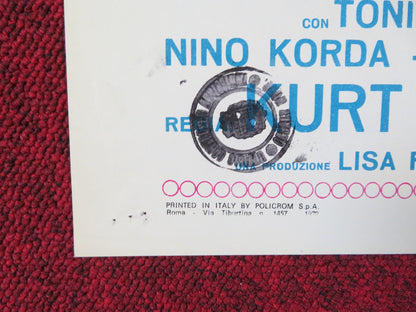 SENSATIONAL JANINE ITALIAN LOCANDINA POSTER CHRISTINE SCHUBERTH R. KASCHE 1972 Rendezvous Cinema Movie posters