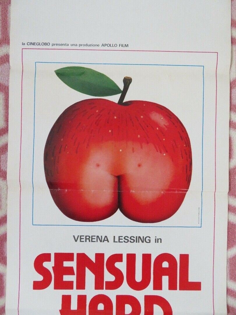 SENSUAL HARD STORY ITALIAN LOCANDINA (27.5"x 13") POSTER KENNETH HOWARD 1981 Movie posters
