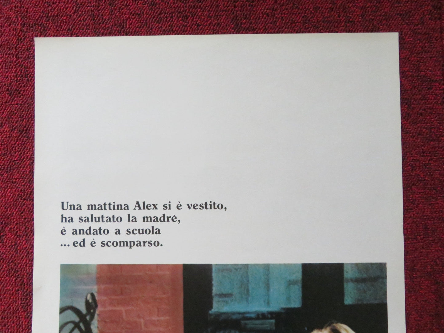 SENZA TRACCIA ITALIAN LOCANDINA POSTER KATE NELLIGAN JUDD HIRSCH 1983 Rendezvous Cinema Movie posters