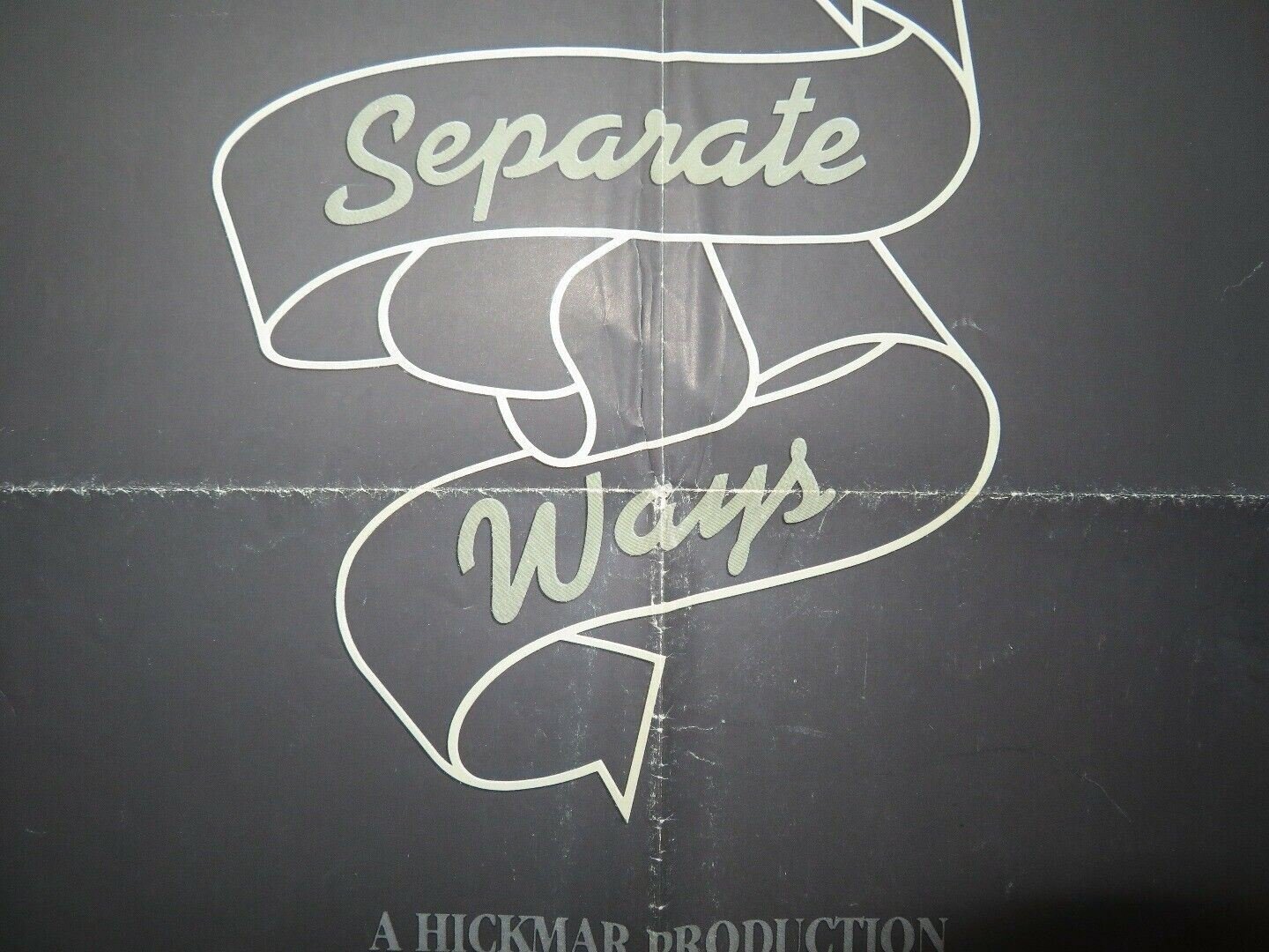 SEPARATE WAYS US ONE SHEET POSTER KAREN BLACK TONY LO BIANCO 1981 Movie posters