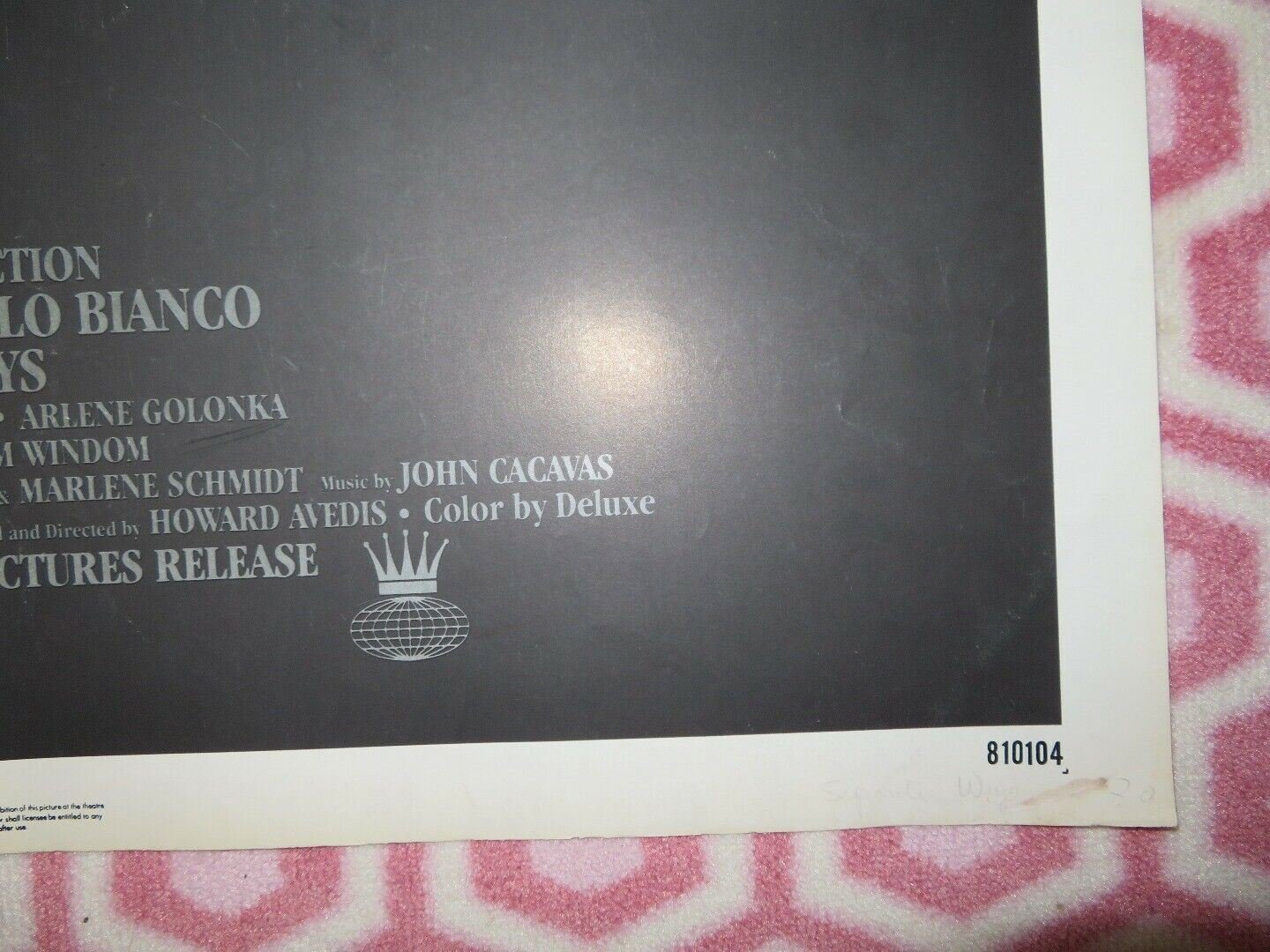 SEPARATE WAYS US ONE SHEET POSTER KAREN BLACK TONY LO BIANCO 1981 Movie posters