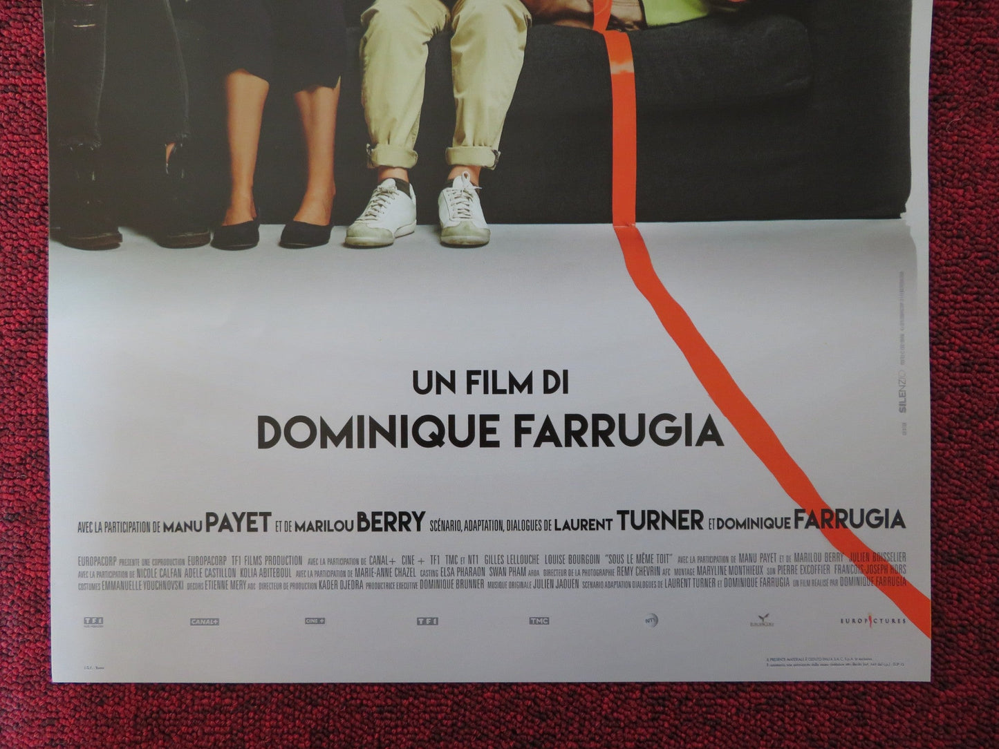 SEPARATI MA NON TROPPO ITALIAN LOCANDINA POSTER GILLES LELLOUCHE 2017 Rendezvous Cinema Movie posters