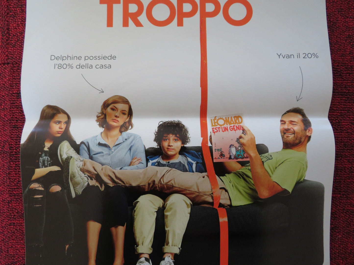 SEPARATI MA NON TROPPO ITALIAN LOCANDINA POSTER GILLES LELLOUCHE 2017 Rendezvous Cinema Movie posters