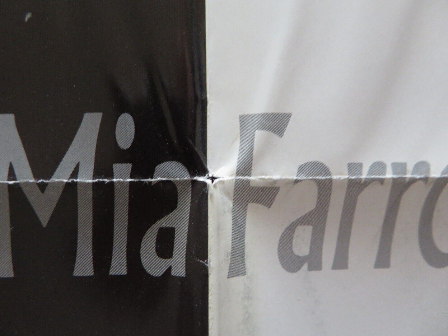 SEPTEMBER FOLDED US ONE SHEET POSTER WOODY ALLEN MIA FARROW 1987 Movie posters