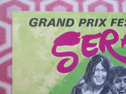 SERAFINO FRENCH MOYENNE (30.5"x 23") POSTER ADRIANO CELENTANO SARO URZI 1968 Movie posters