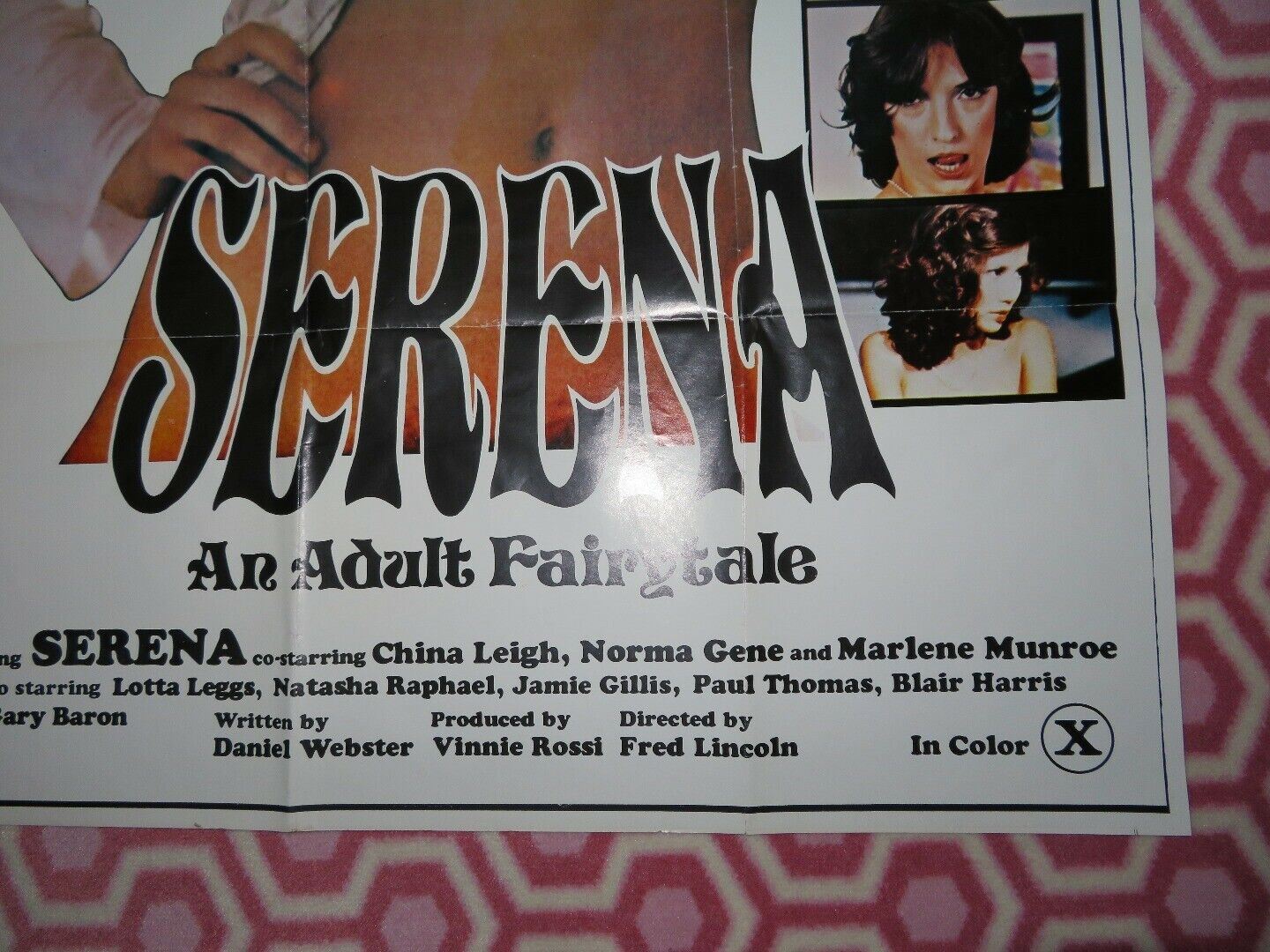 SERENA ADULT FAIRY TALE US ONE SHEET POSTER NORMA GENE 1979 Movie posters