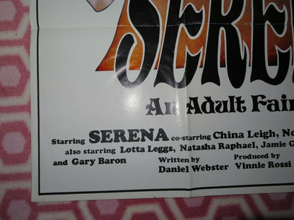 SERENA ADULT FAIRY TALE US ONE SHEET POSTER NORMA GENE 1979 Movie posters